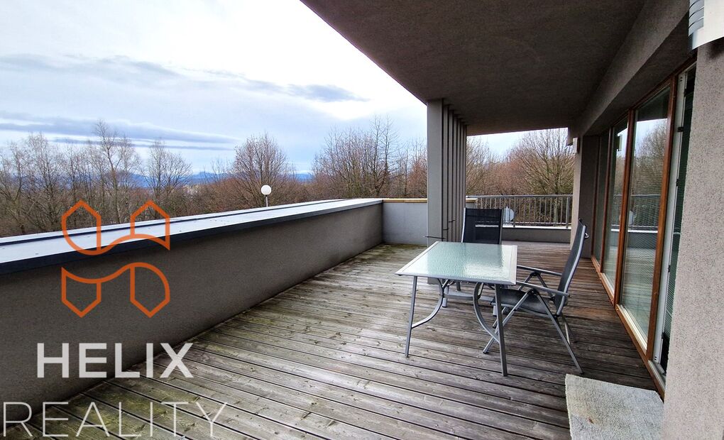 Luxusní velkometrážní byt 3+kk s terasou