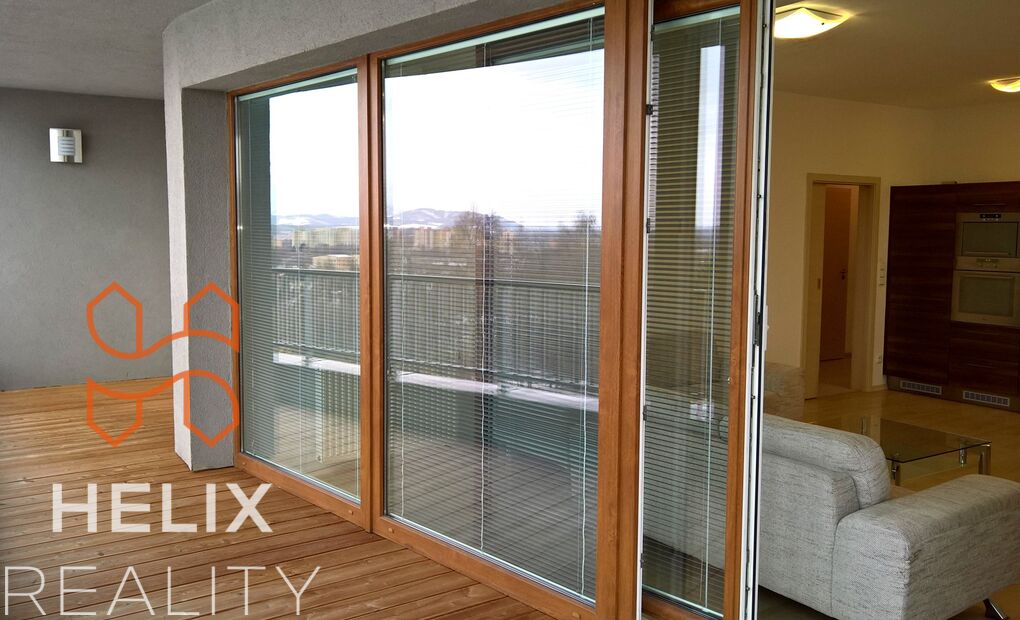 Pronájem zařízeného bytu 2+kk s terasou, Na Vyhlídce, Frýdek