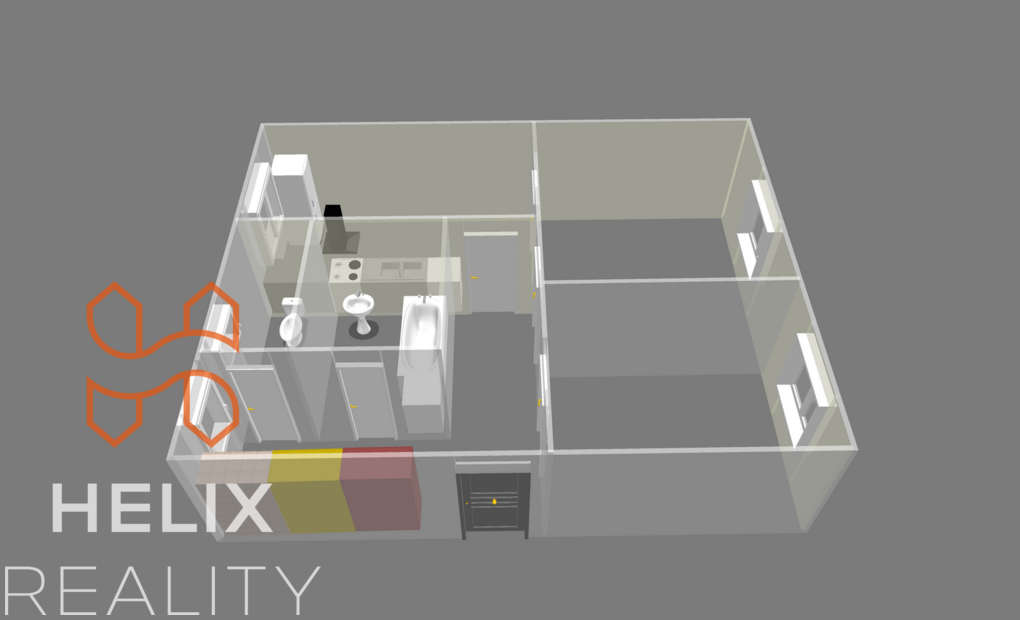2+1 byt v cihlovém domě, Vratimov