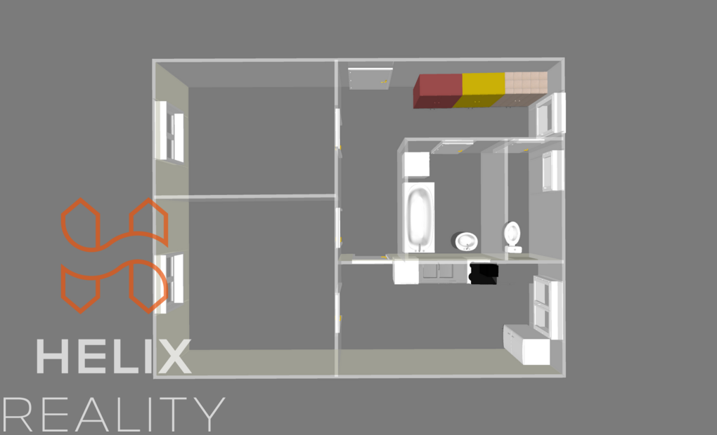 2+1 byt v cihlovém domě, Vratimov