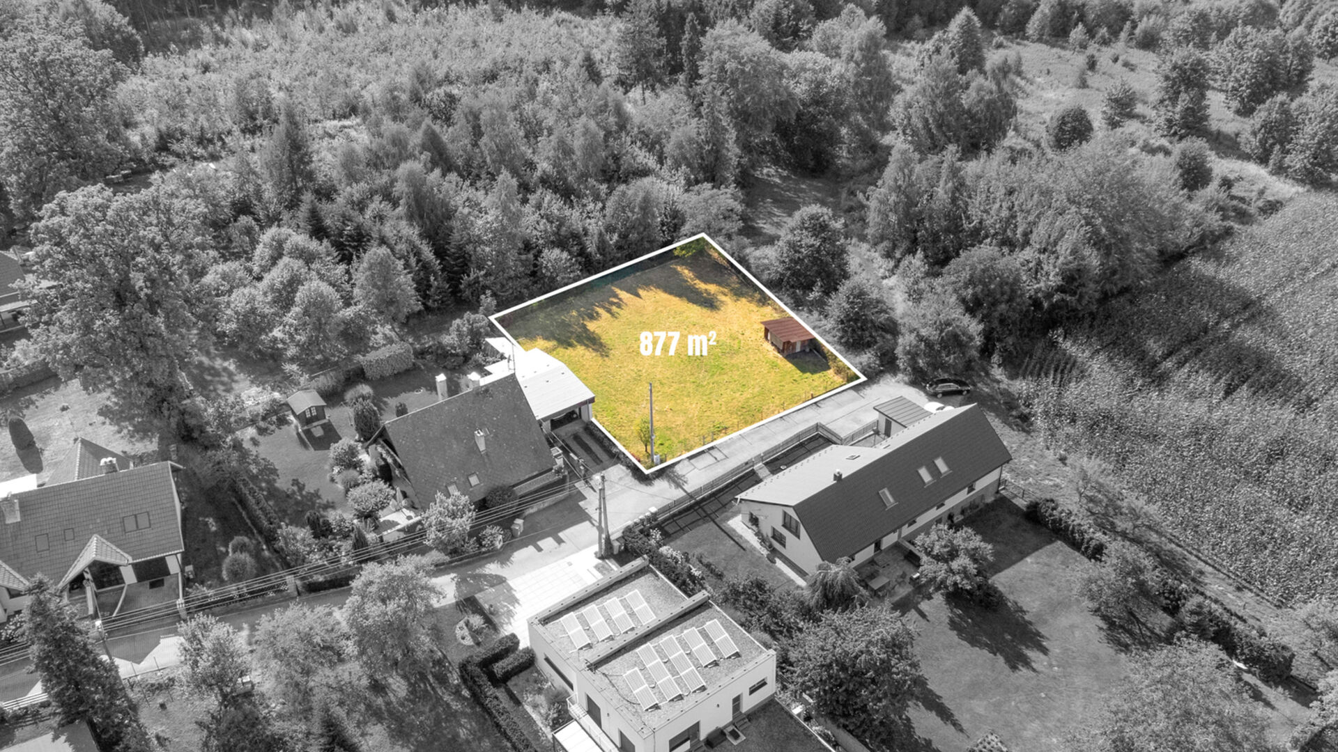 Stavební pozemek, který se objeví jednou za ...