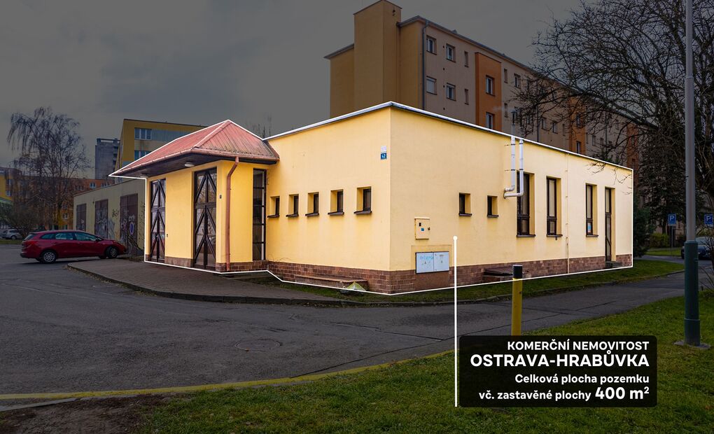 Dvoupodlažní komerční objekt se širokými možnostmi využití