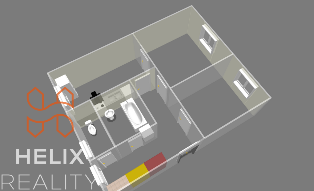 2+1 byt v cihlovém domě, Vratimov