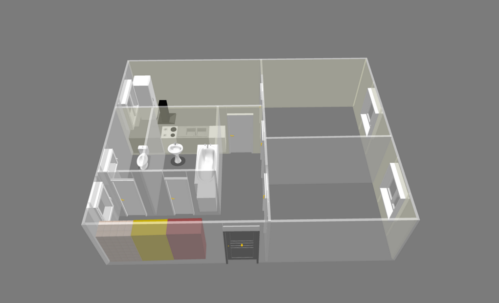 2+1 byt v cihlovém domě, Vratimov