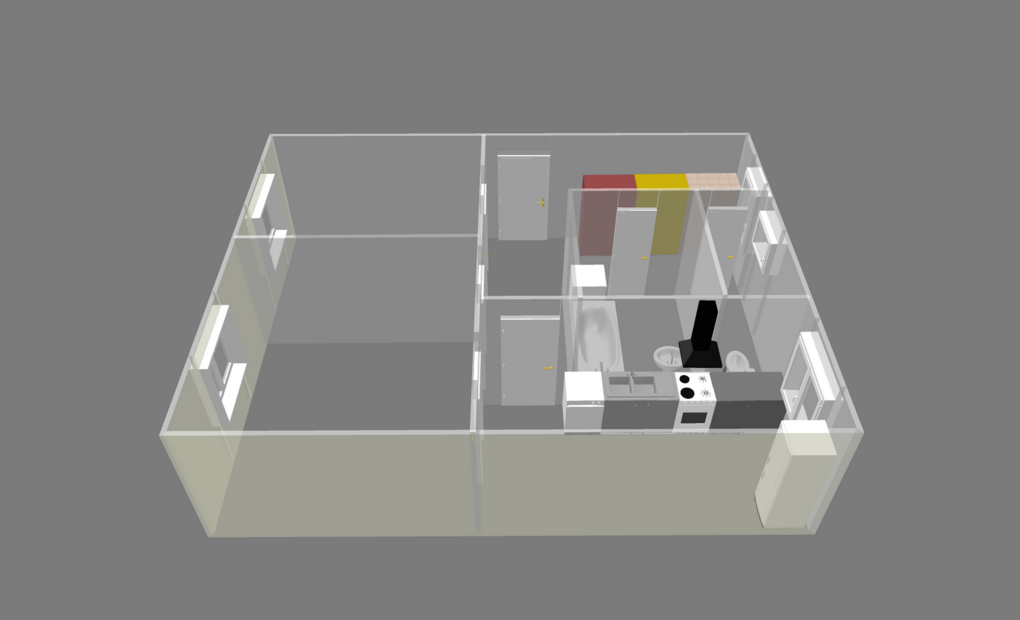 2+1 byt v cihlovém domě, Vratimov