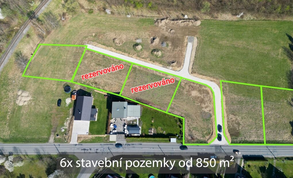 Stavební pozemky Dobrá u Frýdku-Místku