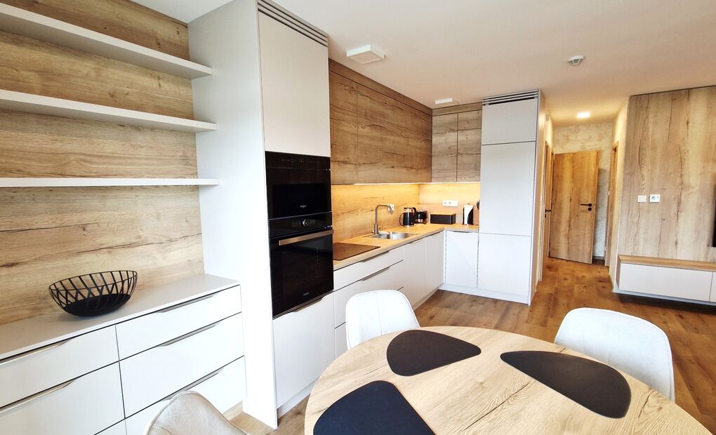 Zařízený apartmán na břehu Žermanické přehrady