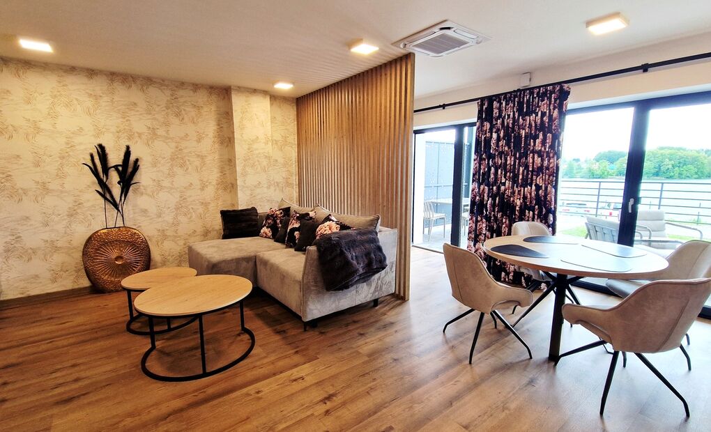 Zařízený apartmán na břehu Žermanické přehrady