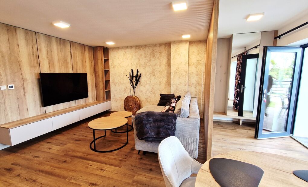 Zařízený apartmán na břehu Žermanické přehrady