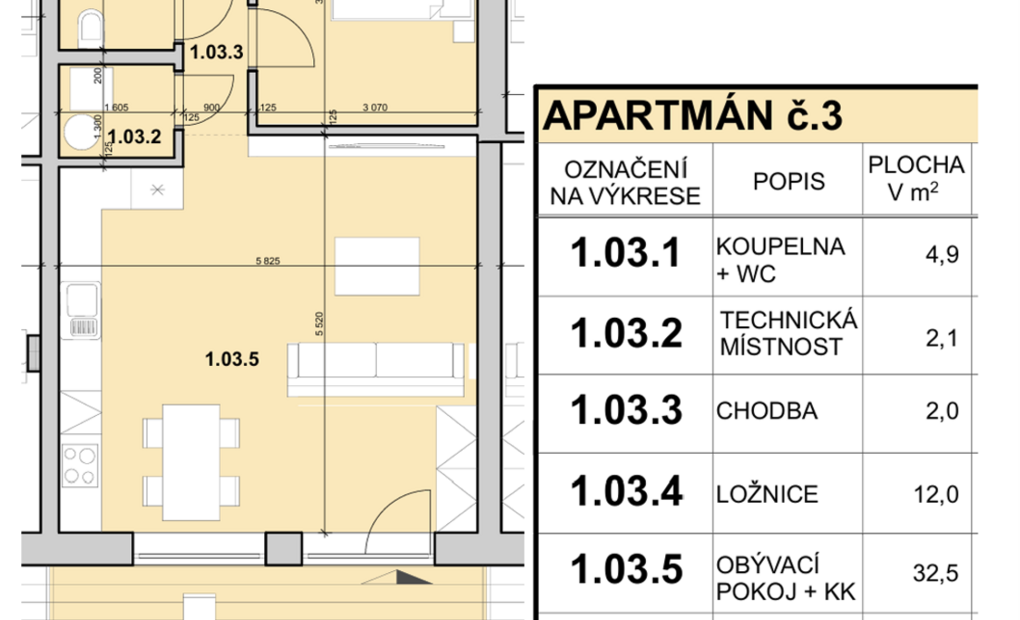 Zařízený apartmán na břehu Žermanické přehrady