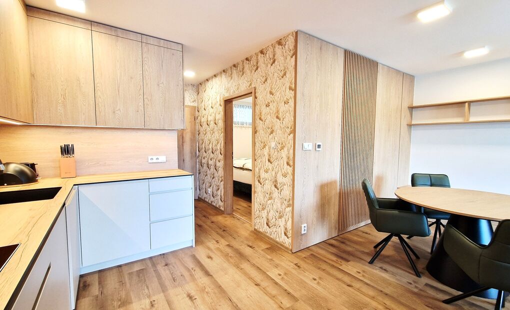 Klimatizovaný apartmán u přehrady v Soběšovicích