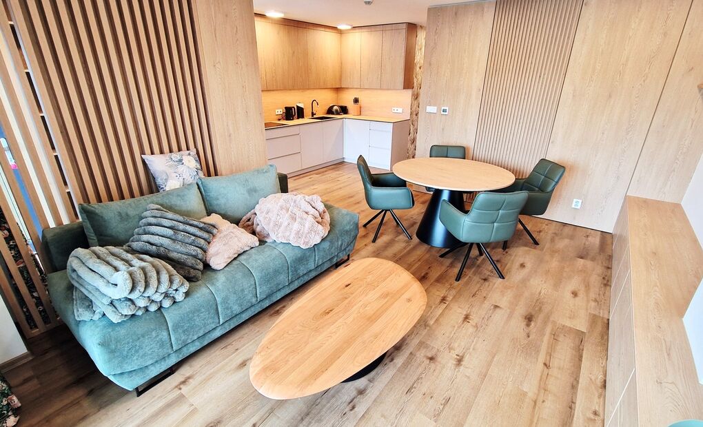 Klimatizovaný apartmán u přehrady v Soběšovicích