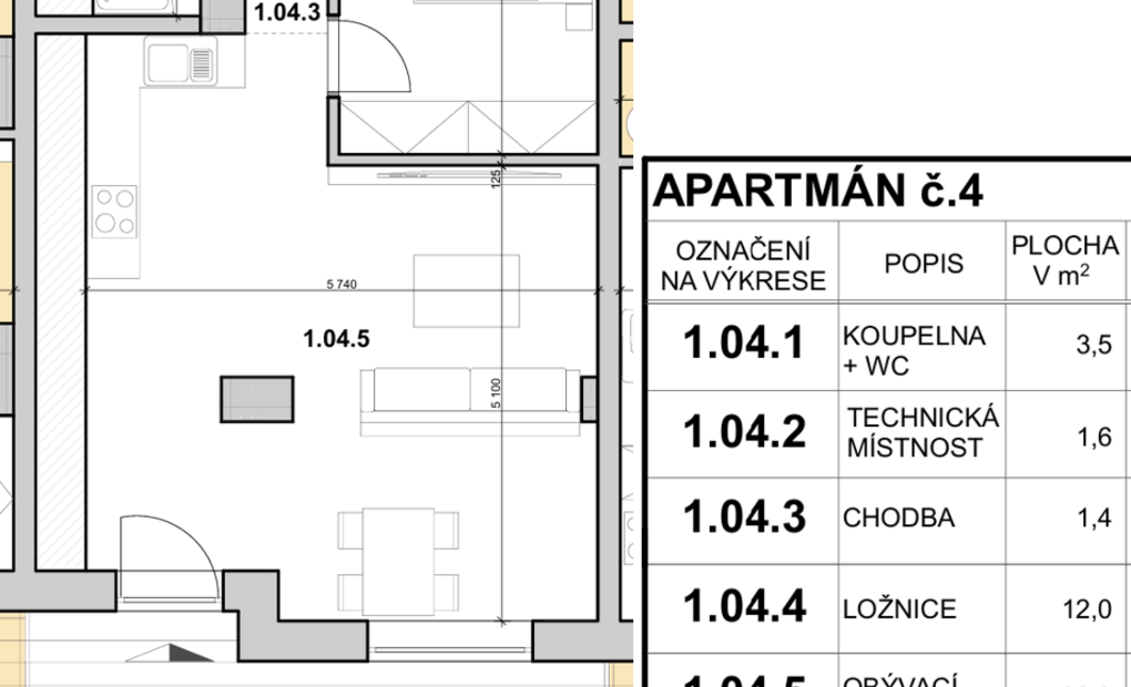 Klimatizovaný apartmán u přehrady v Soběšovicích
