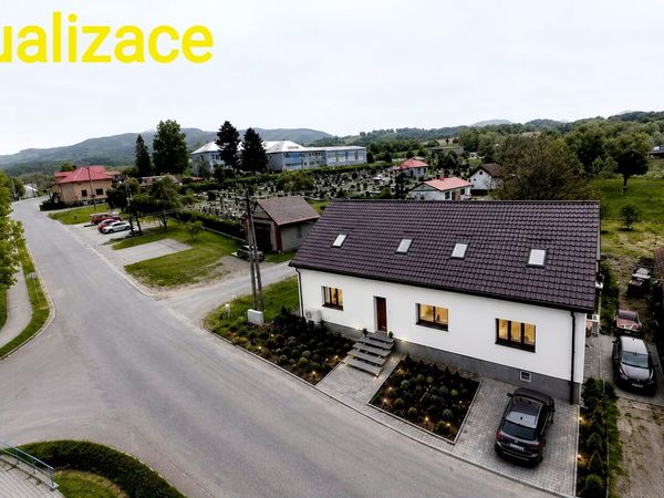 Fotografie nemovitosti - Rezidenční bydlení v podhůří Beskyd &ndash; dům s moderními technologiemi